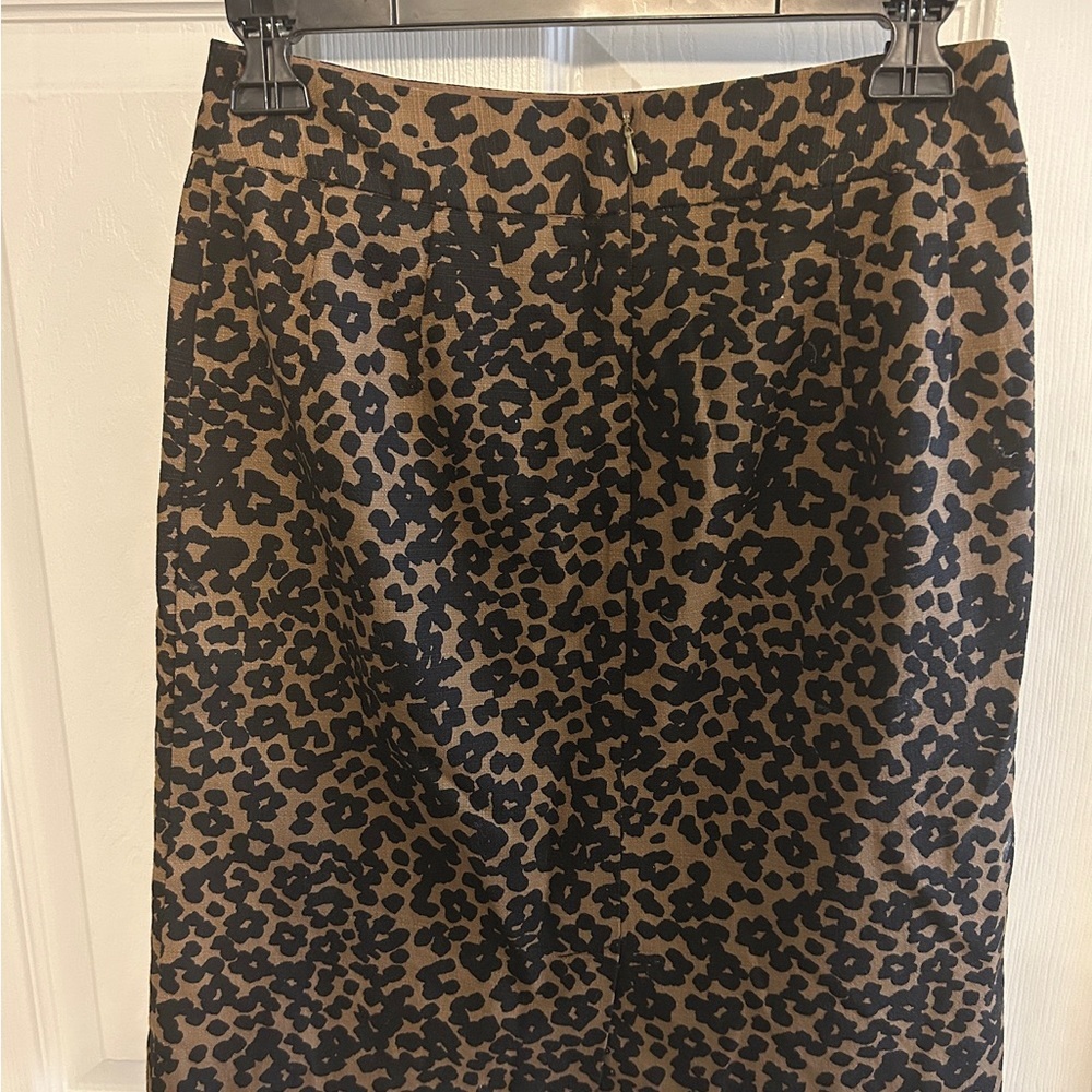 Banana Republic Black and Brown Pencil Skirt - Picture 2 of 4